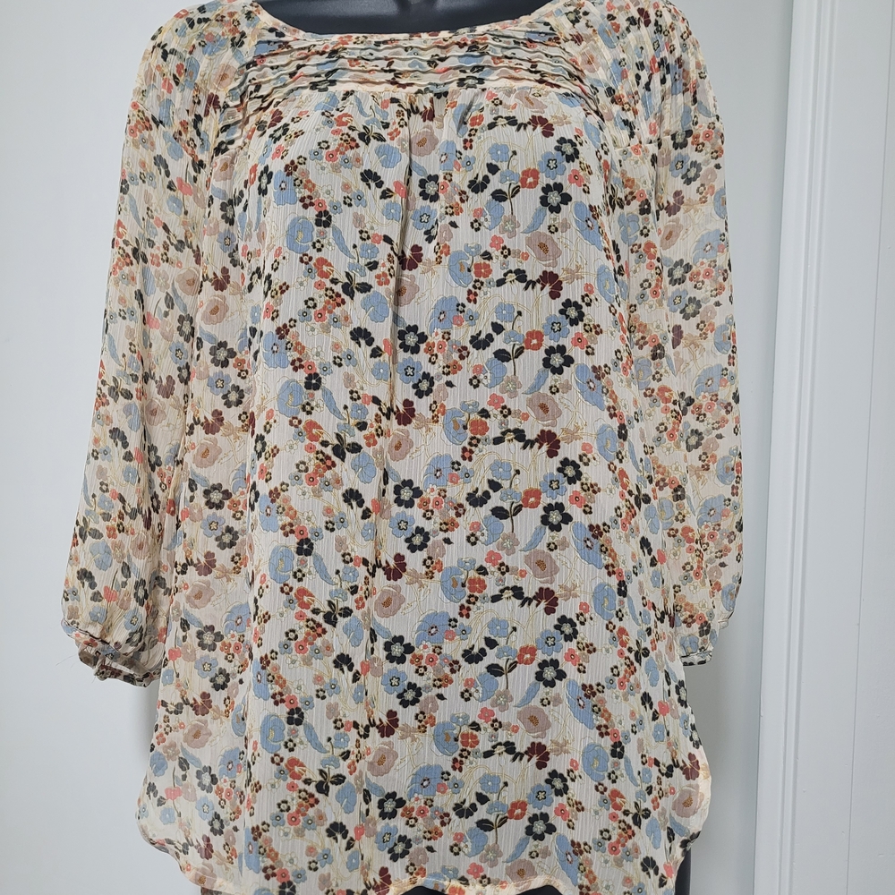 Floral Print Women's Top
